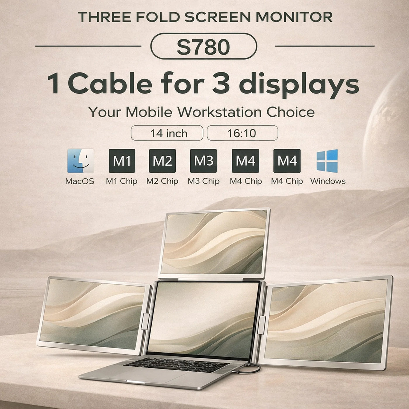 OneCable Quad 14"